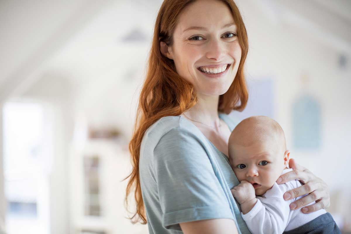 Young mother
